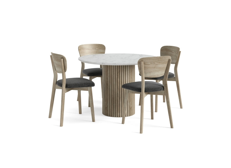 Enzo Round Table W/Enzo Chairs