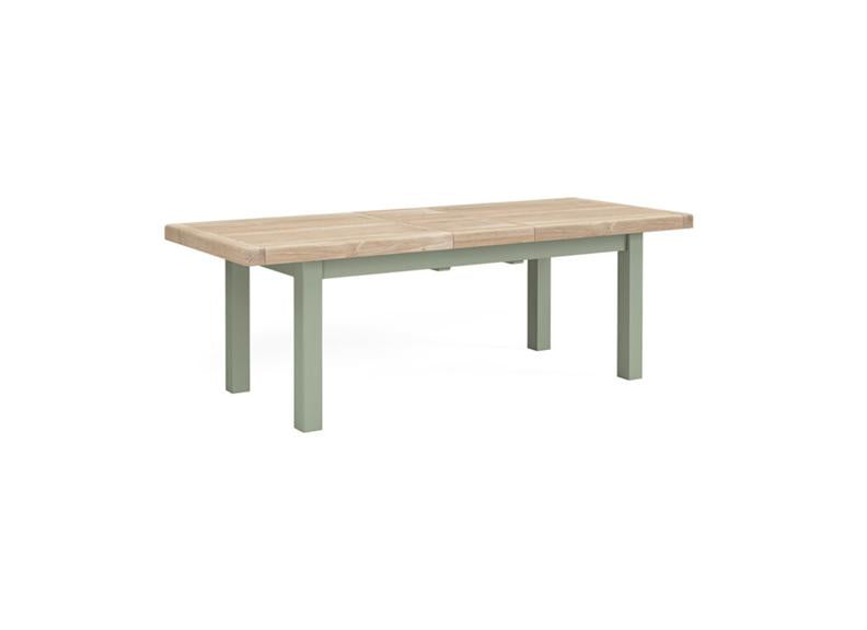 Salcombe Large Extending Dining Table - open