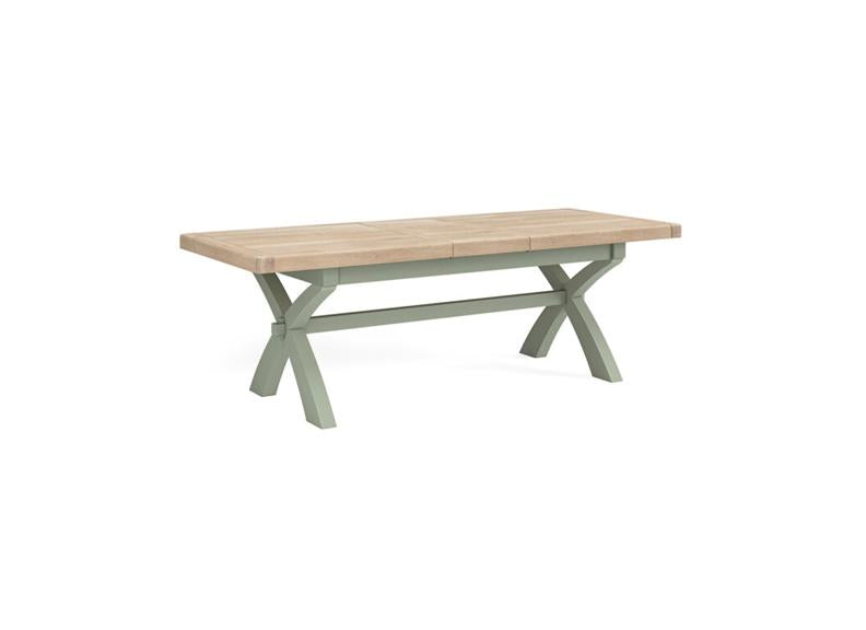 Salcombe Cross Extending Dining Table - open