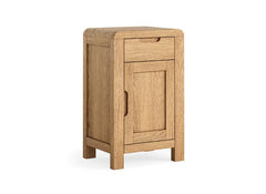 Thurlstone Single Cupboard – From Oak & Oak Veneers | Modern Small Storage Unit