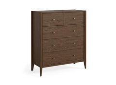 Paris Brown 2+3 Drawer Chest Of Drawers – Stylish Modern Bedroom Furniture