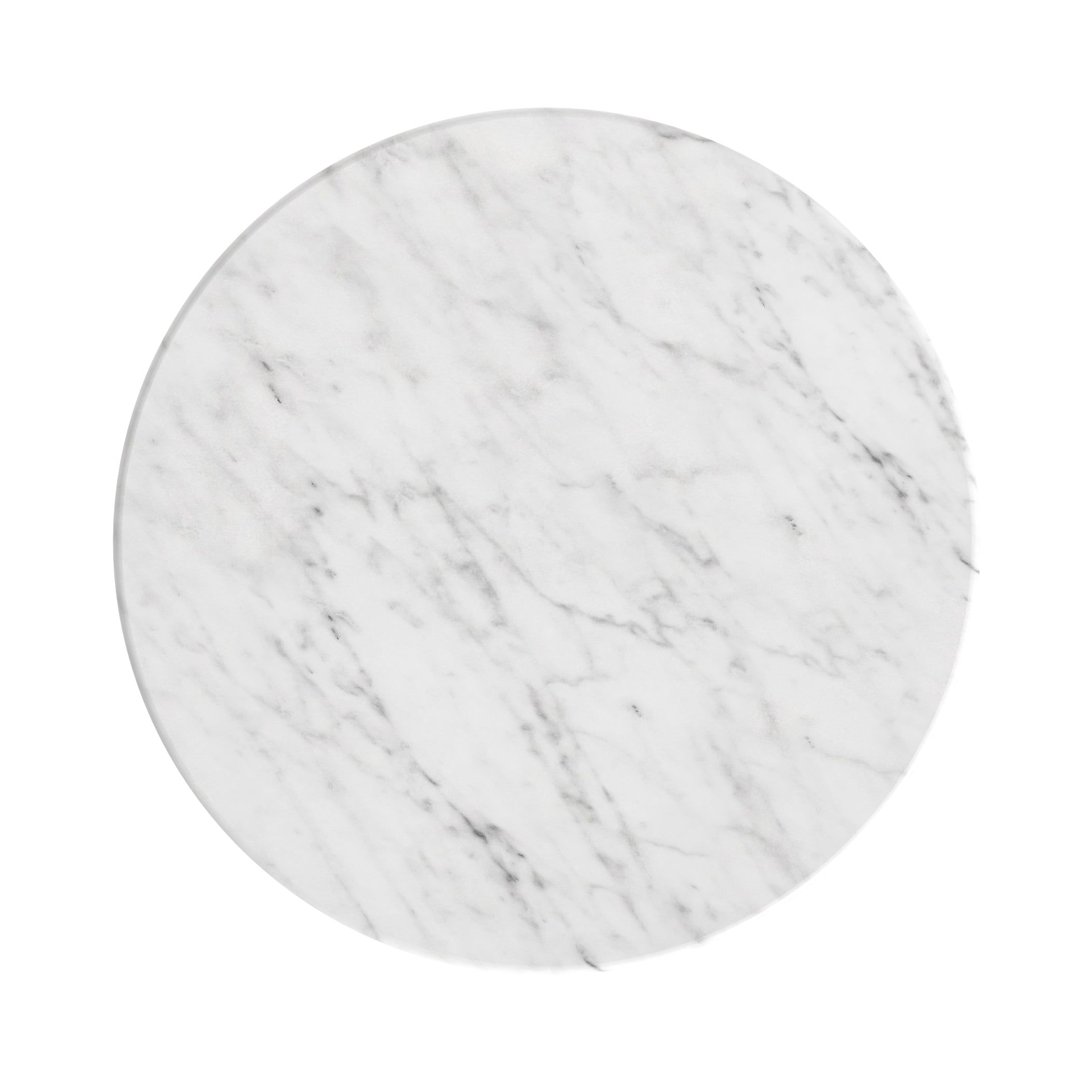 Portobello Round Coffee Table with Marble Top