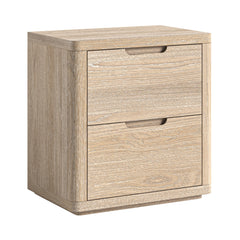 Portobello Wide 2 Drawer Bedside