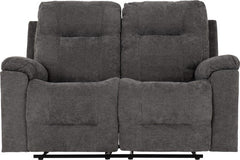Guildford 2 Seater Recliner Sofa Grey Fabric - image 3