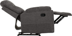 Guildford Recliner Chair Grey Fabric - image 4