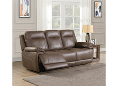 Glenwood 3PP Faux Leather Sofa
