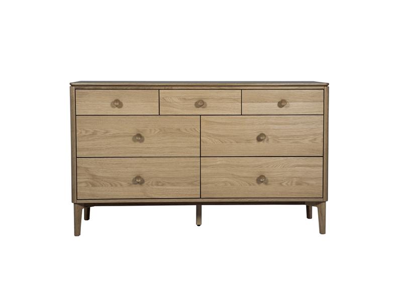 Hadley 3+4 Drawer Wide Chest - front