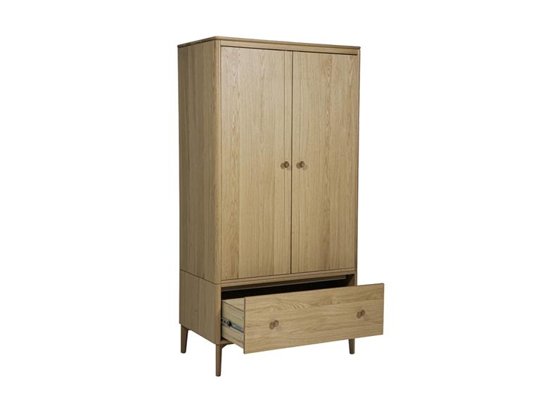 Hadley Two Door Wardrobe - drawer