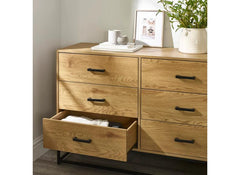 Harlow Six Drawer Chest - room - 2