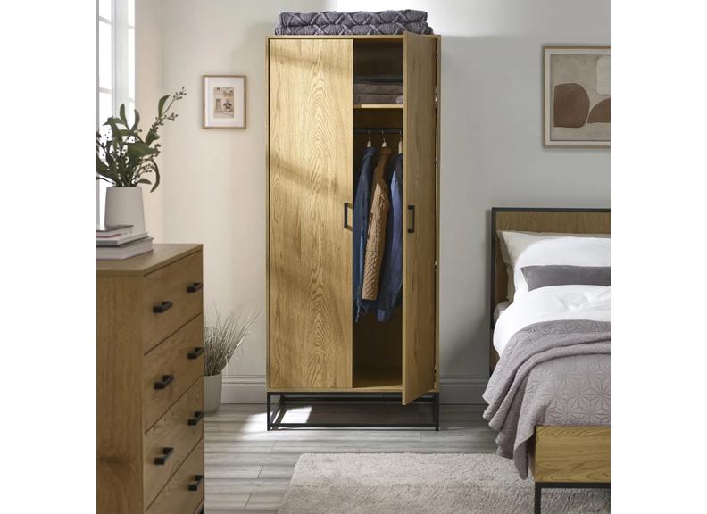 Harlow Two Door Wardrobe - room - 2