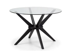 Hayden Round Glass Table - 1