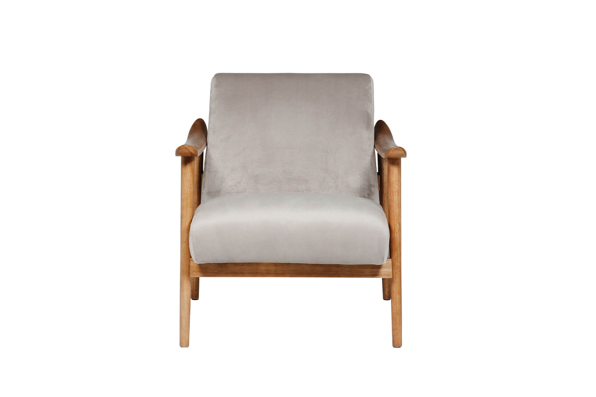 Heath Accent Chairs – With Velvet Upholstery – Taupe or Green | Luxurious Modern Style