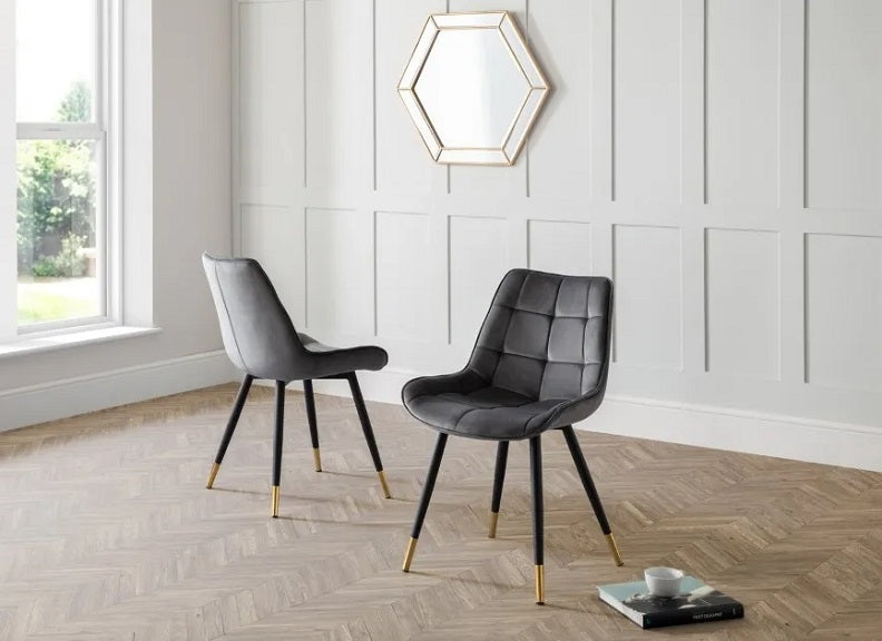 Hadid Grey Dining Chairs