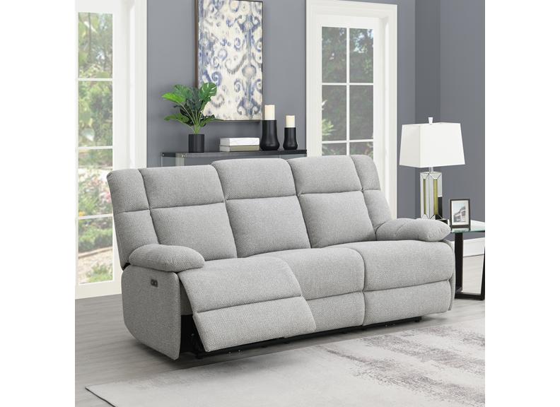 Halton Grey Fabric 3PP Sofa