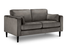 Hayward Grey Velvet Two Seat Sofa