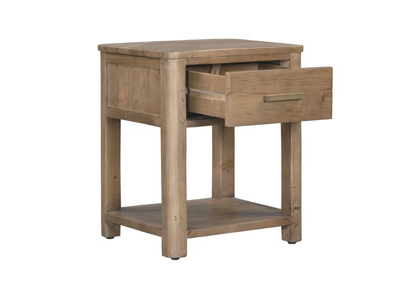Inola Bedside Table - open