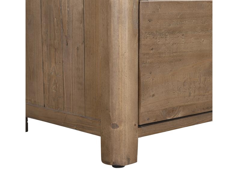Inola Seven Drawer Wide Chest - leg
