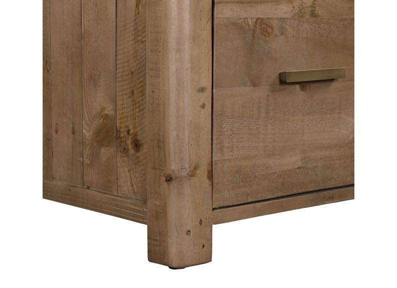 Inola Two Door Wardrobe - leg