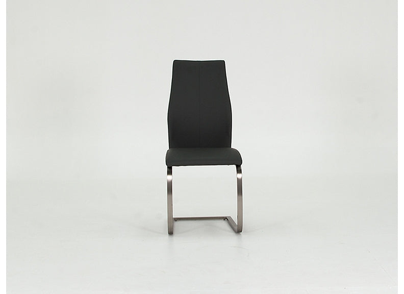 Irma Dark Grey PU Chair