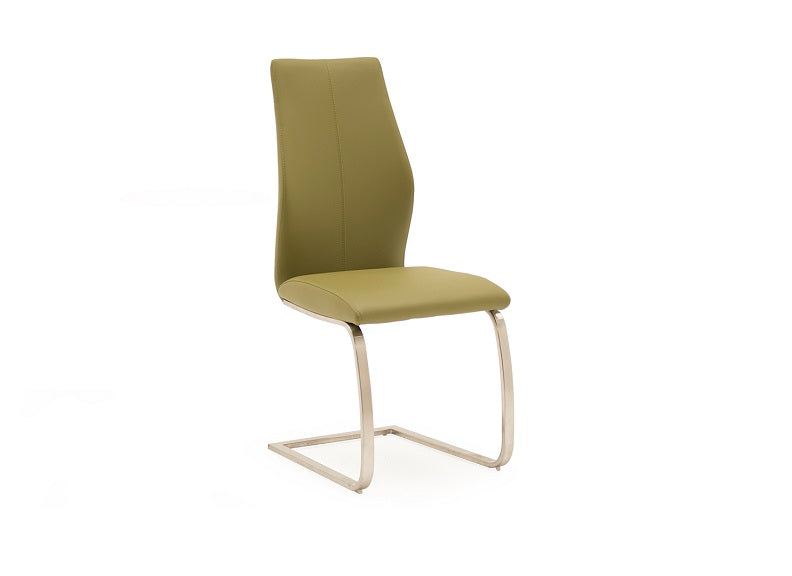 Irma Olive PU Chair