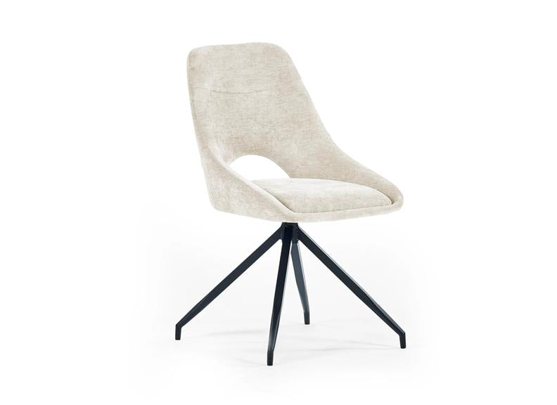 Element Blue Glass Dining Table W/Jonah Chairs – Blue Glass Top Dining Set With Chenille Fabric Chairs (Pre-Order Only)