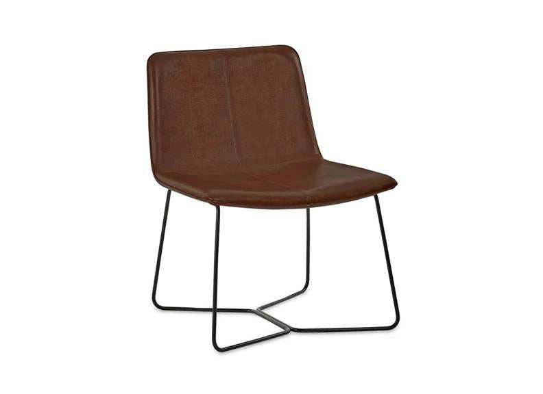 Joren PU Tan Accent Chair - c/o
