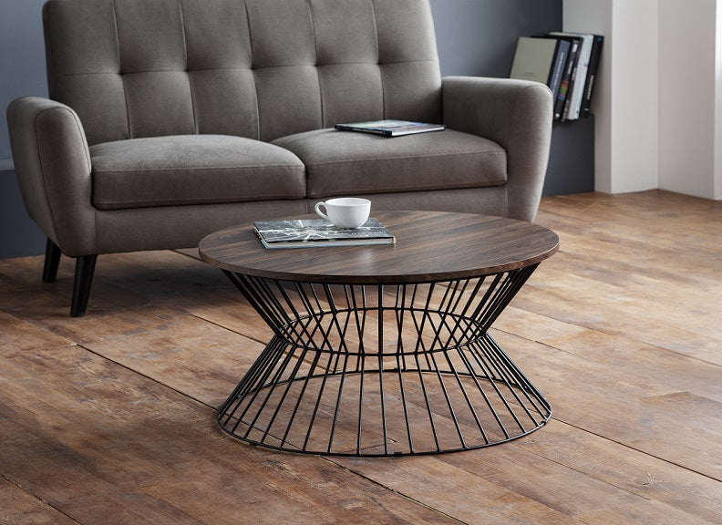 Jersey Walnut Coffee Table - room