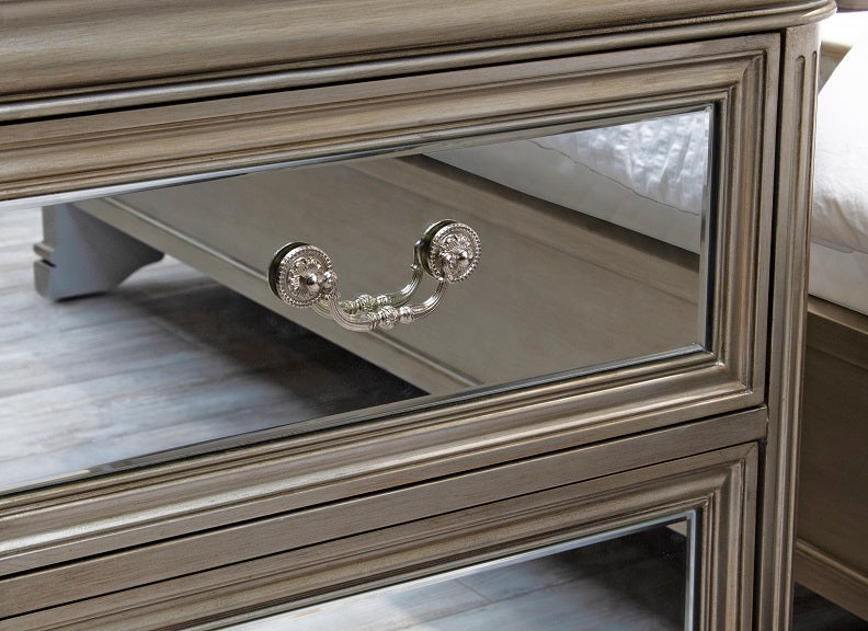 jessica silver dresser Jessica Silver Chest of Drawers Renaissance