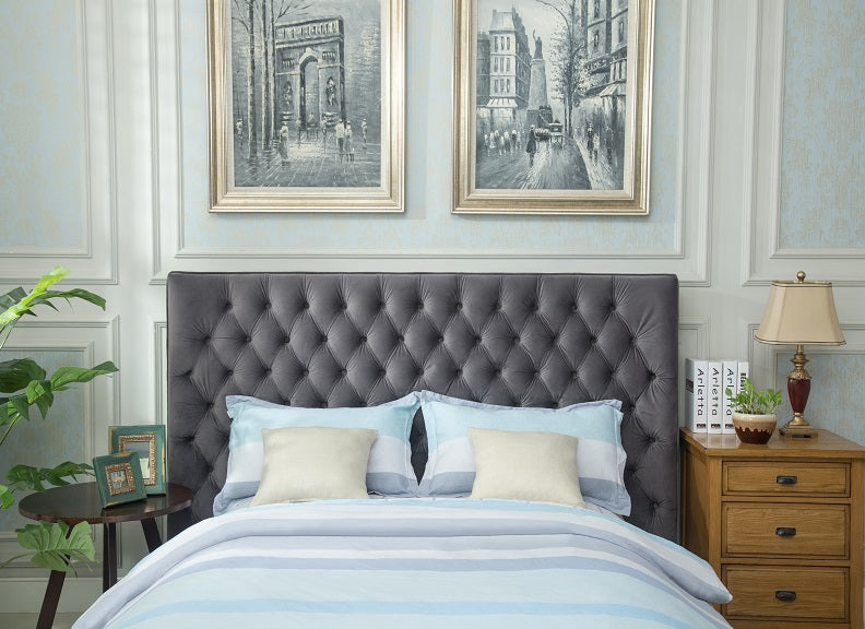 Kensington Pirate Grey Bed - headboard