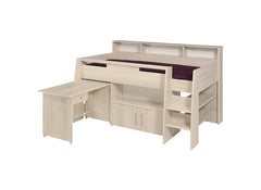 Kurt Acacia Mid-Sleeper Bed - open