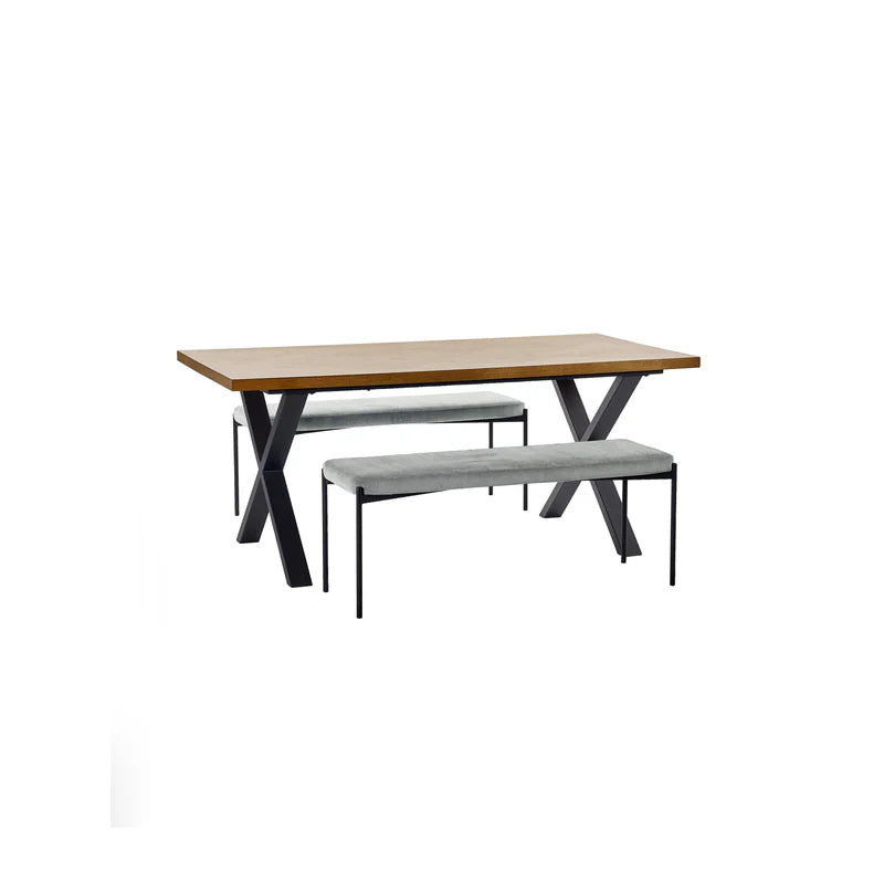 Leonie Velvet Dining Benches