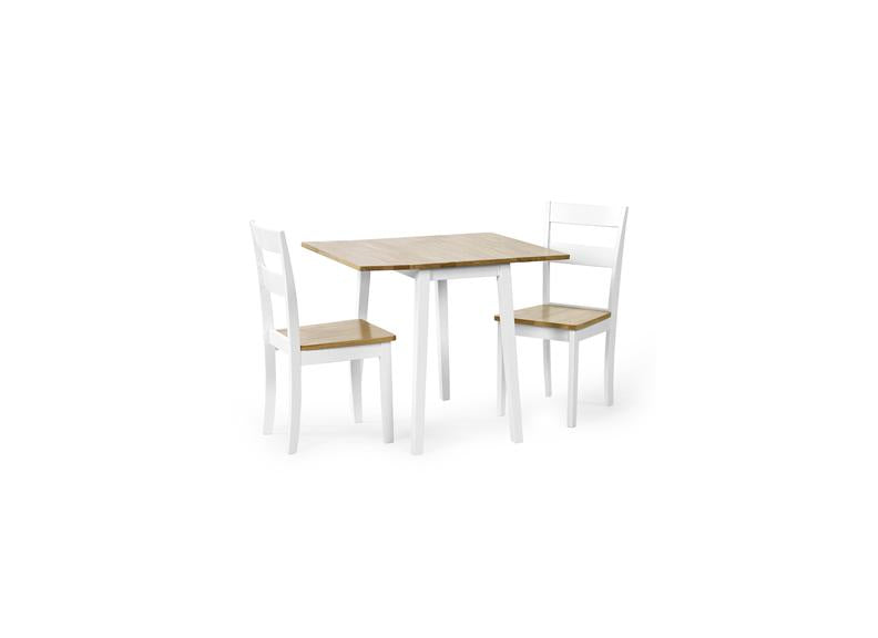 Two Linwood White Dining Chairs