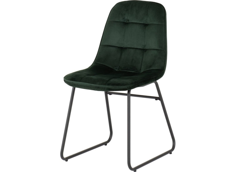 Lukas Green Velvet Chair