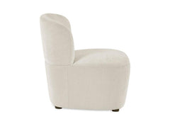 Lunette Beige Accent Chair - c/o - side