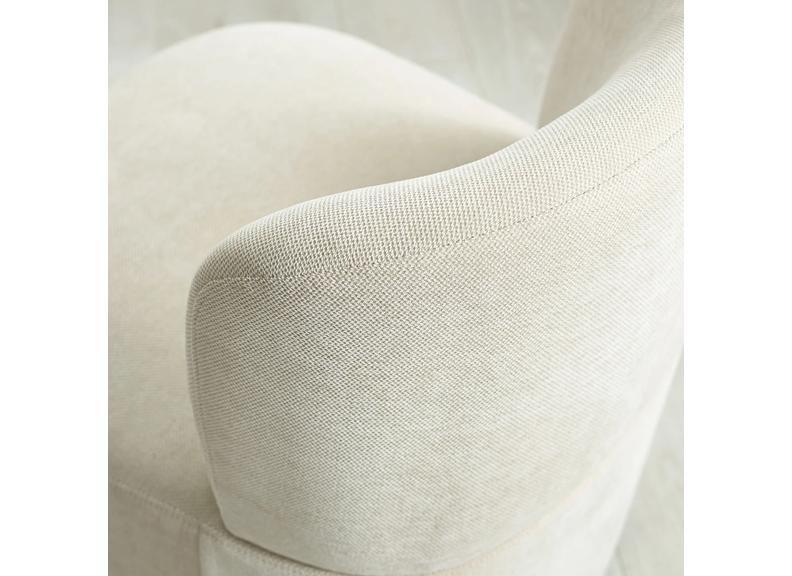 Lunette Beige Accent Chair - detail