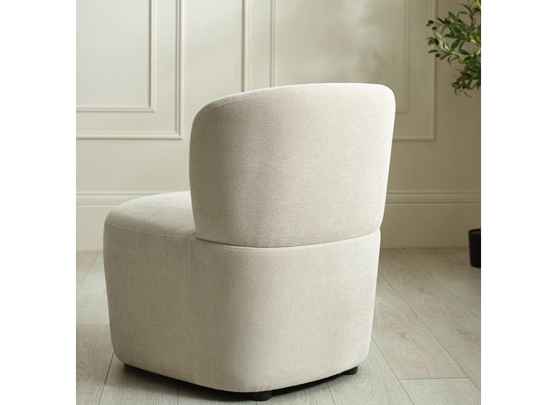 Lunette Beige Accent Chair - room - rear