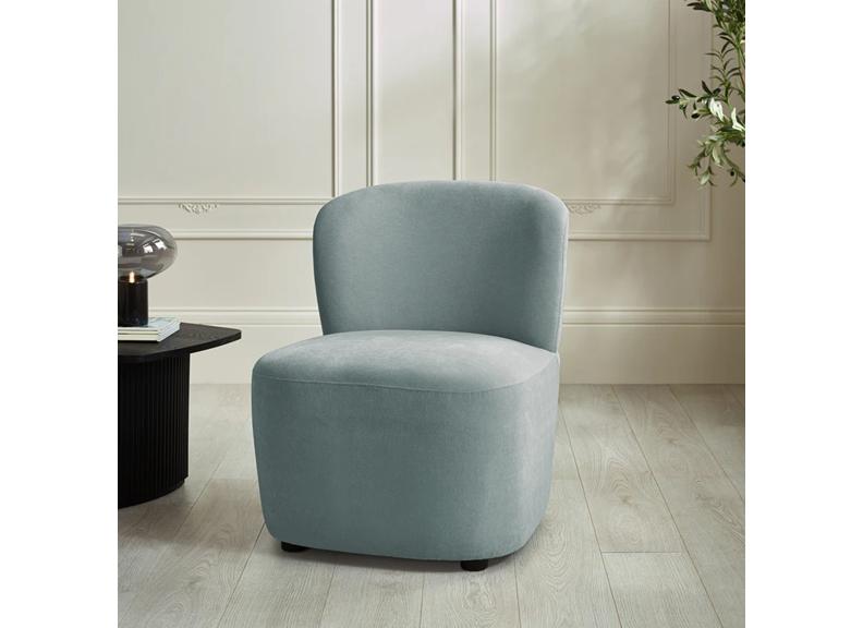 Lunette Blue Accent Chair - room - 1