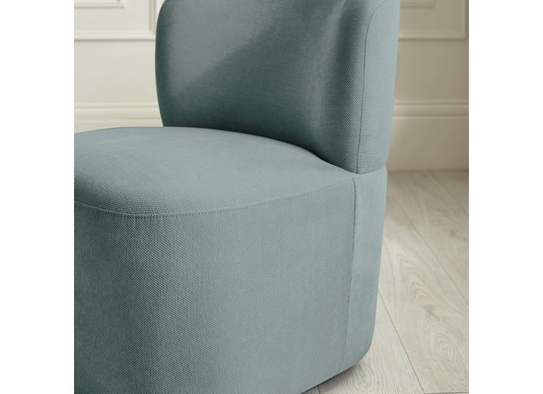 Lunette Blue Accent Chair - room - detail