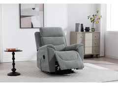 Laura Lift & Rise Chair – Electric Grey Recliner Mobility Armchair