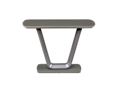 Lazzaro Graphite Console Table - 2