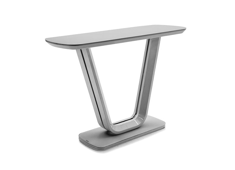 Lazzaro Grey Console Table - 1