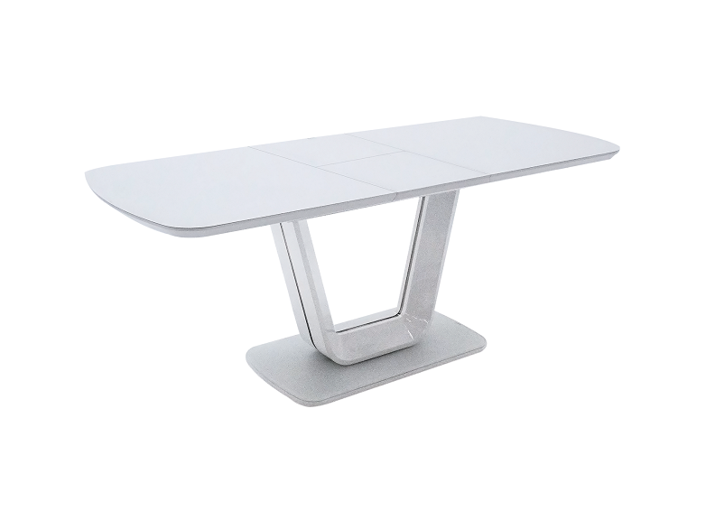 Lazzaro White Extending Table