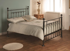Libra Bed With solid Finials - 1