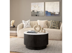 Lucas Round Coffee Table - room