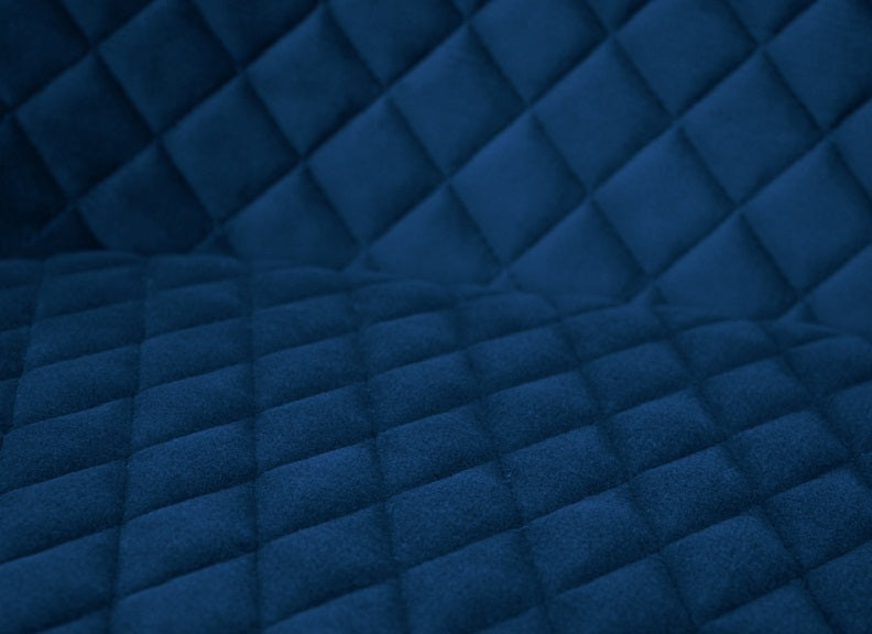 Luxe Blue Velvet - detail