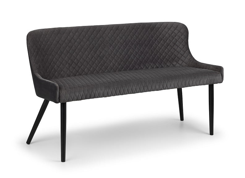 Luxe Grey Bench - 1