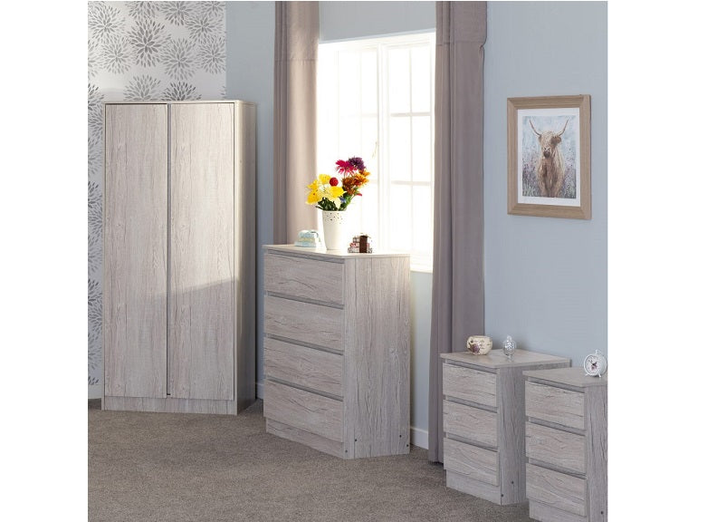 Malvern Urban 2 Door Wardrobe Set - room