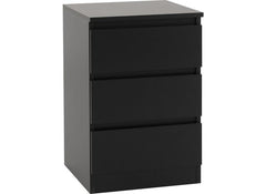 Malvern Black Bedside - 1