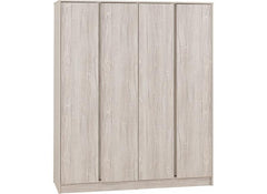 Malvern Urban Snow Four Door Wardrobe - 1