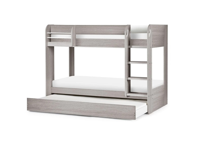 Mars Grey Oak Bunk W/Drawer - co